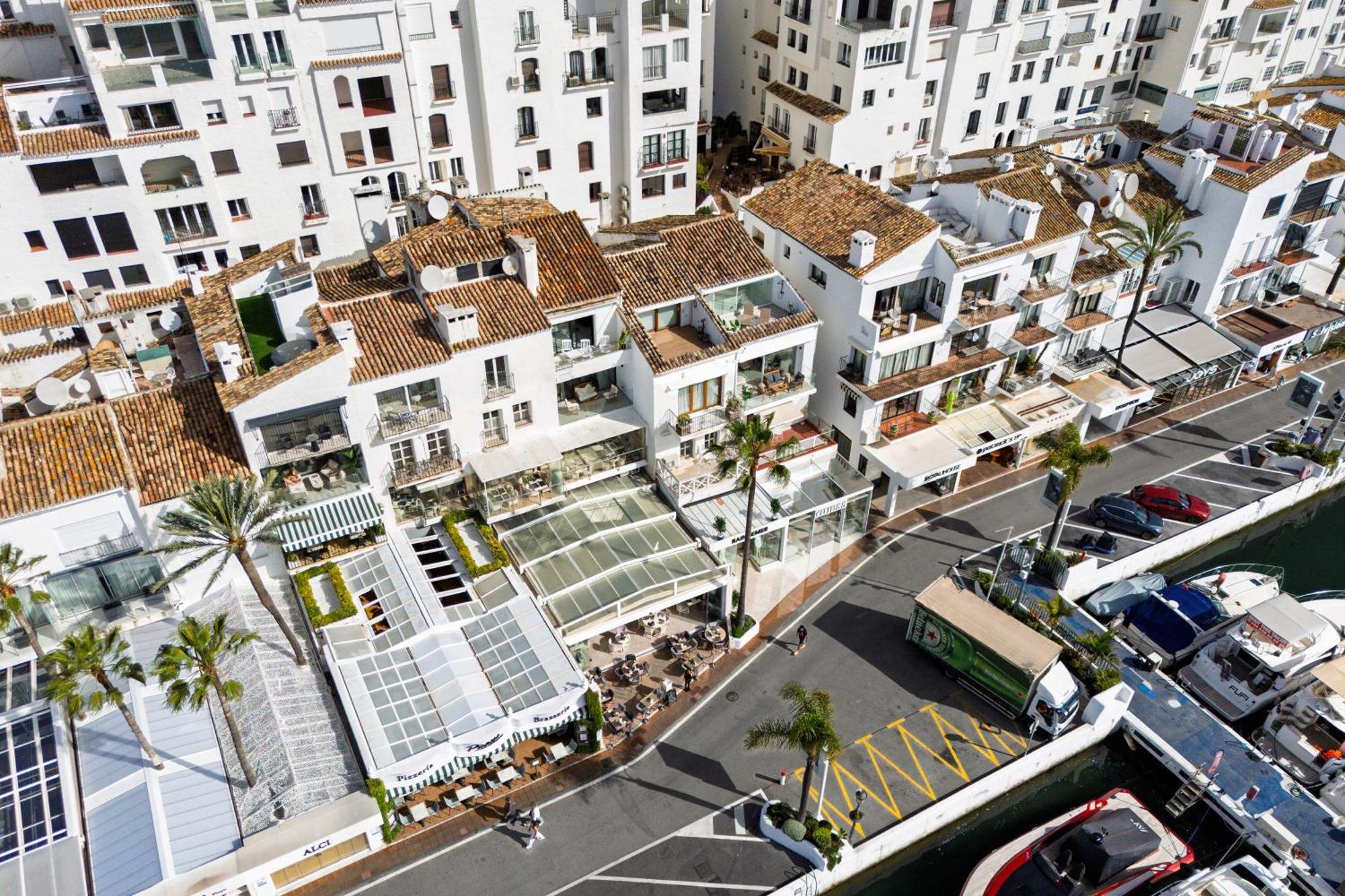 243-Fully Renovated-Puerto Banus Marbella Front Line Penthouse Apartamento Exterior foto