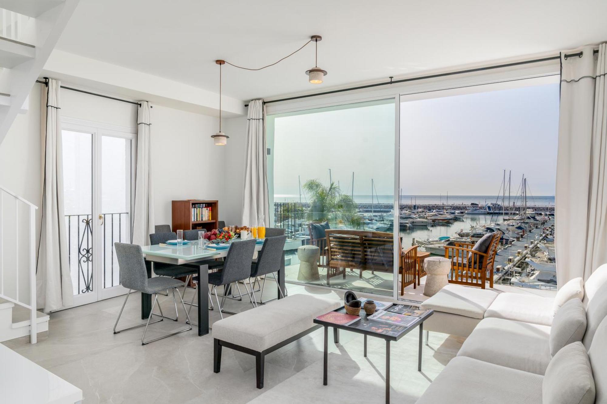 243-Fully Renovated-Puerto Banus Marbella Front Line Penthouse Apartamento Exterior foto